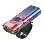 BIKIGHT SM220 800LM Dual-core LED Bicycle Headlight Battery Level Digital Display USB Charging Waterproof Front Bike Light for MTB Road Night Riding