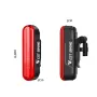 WEST BIKING Bicycle Laser Brake Sensing Taillight IPX5 Waterproof 450mAH USB Charging Bike Rear Light for Night Riding Safety