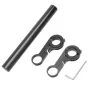1pc Carbon Fiber Bike Handlebar Extender Bracket, Flashlight Holder Extension Bracket For Outdoor Bike Accessories