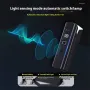 BIKIGHT Intelligent Light-sensing Bicycle Headlight 1500mAh Power Bank Flashlight Handlebar Waterproof USB Charging Bike Front Light for MTB Outdoor Safe Night Riding