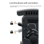 ACRUNU 4.7-7inch Adjustable Bike Phone Holder Shockproof Motorcycle Phone Handlebar Riding Navigation Frame 360 Rotation Bicycle Mount Accessories