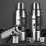 IPRee Large Capacity 1000ml/2000ml Cold Thermal Thermos Tumbler Stainless Steel Insulated Tea Coffee Water Bottle Insulation Flask Pot Travel Mug
