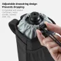 WEST BIKING 1L Insulated Bicycle Water Bottle Bag Waterproof Wear-resistant Large Capacity Outdoor Cycling Drawstring Kettle Carrier Bag