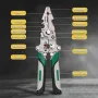 IPRee Foldable Wire Stripper Multi-Function Crimping Pliers Pulley Design Electrician Wire Splitter Winding Tool for Cable Management