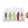5Pcs Slow Mixed Minnow Fishing Lure Set Artificial Hard Bait Carp Mini Fishing Lures Fishing Bait