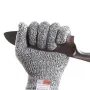 IPRee Level 5 Cut Proof Stab Resistant Wire Metal Glove Kitchen Fishing Cuts Gloves for Oyster Shucking Fish Gardening Safety Gloves