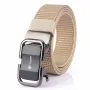 TIUSHI Advanced Automatic Buckle Tactical Belt Military Nylon Belt Soft Nylon Outdoor Sports Army Belt for Outdoors