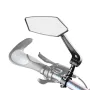 XANES DH005 Bicycle Left Rear View Mirror Wide Range High-Definition Rear View Mirror Cycling Adjustable Bike Mirror for E-bike Scooter Motorcycle