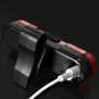 1000LM Brightness Bike Light Set 6 Light Modes 1200mAh Battery Aluminum Alloy Bicycle Front Light with Smart Taillight for Mountain Bicycle Scooter