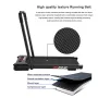 [USA Direct] FYC JK31-8A 2 in 1 Folding Walking Treadmill 2.5HP Power 12km/h Max Speed 140kg Weight Capacity Remote Control LED Display Portable Installation-free Running Fitness for Home Gym Workouts