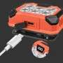 Bikight Sensor Forte Luz LED Farol de Trabalho Mini LED Pesca Noturna Corrida Exibição Poderosa Lanterna de Cabeça Tipo C Carregamento À Prova D'água Camping Lâmpada de Trabalho