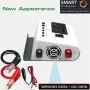 300W Power Inverter DC 12V to AC 220V Car Charger Converter with 4 USB Ports 8 Safety Protection Improved Sine Wave Power Convertersm Suitable for Mobiles Phones Computers Laptop