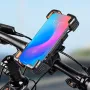 ESLNF 360° Adjustable Rotation Bike Universal Phone Holder 4.5''-7.2'' Shockproof Anti-slip Mobile Phone Stand Motorcycle Bracket