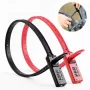 XANES 3-Digit Portable Bike Lock Cable Tie Combination Lock Bicycle Helmet Password Lock Anti-Theft Keyless Lock for Cycling