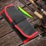 Tas Umpan Pancing Tahan Air ZANLURE 12 Slot Pelindung Umpan Laut Logam