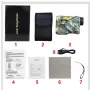 ARTBULL NK-600 600m Rechargeable Rangefinder Speed Measuring Instrument Telescope Camouflage Distance Meter For Outdoor Activities
