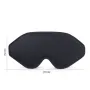 KALOAD 3D Deep Socket Rebound Memory Foam Sleeping Eye Mask Adjustable Strap Light Breathable Face Eyepatch for Deep Sleep Yoga Travel