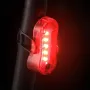 BENGGUO High Brightness Mini Bicycle Taillight 150mAH USB Charging Waterproof 3 Modes Bike Rear Light for Night Riding Safety Warning