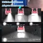 BIKIGHT SM220 800LM Dual-core LED Bicycle Headlight Battery Level Digital Display USB Charging Waterproof Front Bike Light for MTB Road Night Riding