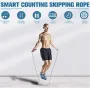 KALOAD Smart Electronic Counting Skipping Rope Adjustable Weight Length Jumping Rope for Home Gym Fitness Exercise