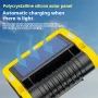 IPRee Multifunctional Folding LED Solar Flashlight Dual Light Source Outdoor Camping Torch Built-in 18 Hardware Tools USB Rechargeable Outdoor Waterproof Emergency Lantern