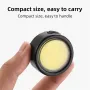 BIKIGHT 100LM Mini Bike Headlight Taillight 200mAh Type-C Rechargeable 3 Modes Adjustable Warning Bicycle Light for MTB Night Riding Safety