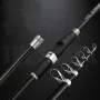 2.1m/2.7m Fishing Rod And Reel Combos Carbon Fiber Rod Telescopic Fishing Rod Pole Baitcasting Rod Spinning Rod Reel