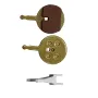 LAOTIE Round Brake Pad Electric Scooter Front Rear Scooter Disc Brake Pad Repair Tool Electric Scooter For LAOTIE ES10 ES18 Lite L8S pro ES18 ES18P ANGWATT T1 C1 F1