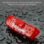WEST BIKING 100LM Smart Brake Sensing Taillight Waterproof USB Charging COB LED Bike Rear Light for Outdoor Road MTB Night Riding Safety