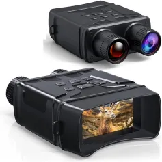 Night Vision Binoculars Device Digital Zoom Hunting Telescope 850nm 1080P HD 10X Binoculars Outdoor Day Night Dual Use 300m
