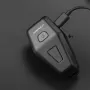 BENGGUO BG-3510 USB Electric Bike Bell Bike Motorcycle Electric Bell Horn With Anti-Theft Alarm Rechargeable Warning Safety Bell for Cycling
