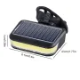 Bikight Solar Bike Taillight 600mAh Battery 6 Light Modes Type-C Solar Charging Waterproof Bicycle Rear Light for MTB Bike Motorcycle Electric Vehicle