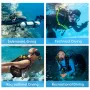 DIDEEP 90/110 Degree Swivel Hose Adapter Rotary Adjustable Snorkeling Regulator Connector Diving Accessories