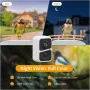 ZANLURE Smart Bird Feeder with Camera Solar Panel Wireless AI Bird Identificatio Auto Record Christmas Gift