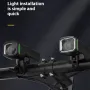 BIKIGHT Digital Display Bike Headlight Near and Far Light Anti-glear Design Type-C Rechargeable Waterproof Cycling for MTB Bike Road Bike