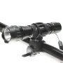 360 Degree Bike Bicycle Torch Mount Holder With Clip Clamp Adjustable Light Lamp Flashlight Holder
