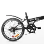 [USA Direct] iDeaPlay P12 6-Speed 20 Inch Wheels Mountain Bike Steel Frame V-Brakes Payload 75KG Adult Folding Bicycle