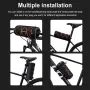 BENGGUO 2.5L Multi-functional Bike Handlebar Bag Portable Reflective Large Capacity Storage Shoulder Bag Bicycle Bag for Outdoor Cycling