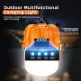 Rechargeable Lighting Lamp Outdoor Strong Light Super Long Endurance Wild Camping Household Power Failure Emergency Bulb Stall Light Night Market Light