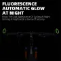 WEST BIKING Adjustable Fluorescent Bicycle Extended Handlebar Lightweight Mountain Bike Bar Ends Deputy Handle
