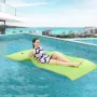 WARMOUNTS Floating Water Pad for Single, 7 x 3 FT Tear-Resistant 3-Layer XPE Foam Floating Mat Recreation Relaxing Lily Pad for Pool Lake River Ocean Boats Outdoor Water Activities