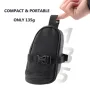 BENGGUO 1L Portable Bike Saddle Bag Hang Taillight Reflective Large Capacity Bicycle Under Seat Storage Pack for Outdoor Cycling