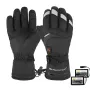 WARMSPACE 3-standen elektrische verwarmde handschoenen met volledige vingers, winterhandschoenen voor heren en dames, waterdichte tactische wanten