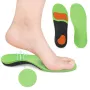 1 Pair Orthotic Foot Insoles Arch Support Damping Sport Insoles Pain Relief Plantar Fasciitis Flat Feet Men Women Insole