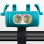 BIKIGHT 5-in-1 2000mAh/3500mAh 500LM Bike Light USB Rechargeable Power Bank Waterproof Phone Holder Headlight With Bike Horn