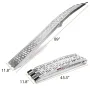 Dốc tải nhôm Sefzone tải trọng 1500lbs 12\ WX 90\, Dốc xe máy, xe tải, xe kéo ATV, máy cắt cỏ, ô tô, có thể gấp lại hạng nặng