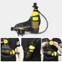 DIDEEP X4000Pro 1L Scuba Diving Tank Snorkel Equipment Leisure Outdoor Swimming Spare Oxygen Portable Capacity Use 10-20 Minute with Adapter Diving Goggles Strap Bag