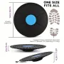 KALOAD Yoga Swing Balance Board Fitness Rehabilitation Training Pedal Sense System Training Balance Board for Home Outdoor Exercise