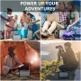[USA Direct] Flashfish G300 300W Solar Generator 222Wh Portable Power Station 60000mAh Rechargeable Battery for Outdoor Camping Home