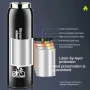 500ml Portable Cycling Water Bottle, Large Capacity 304 Stainless Steel Sports Bottle Suitable For Mountain Bikes And Road Bikes